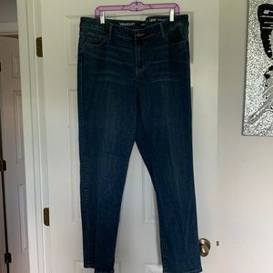 Dress Barn straight leg stretch jeans